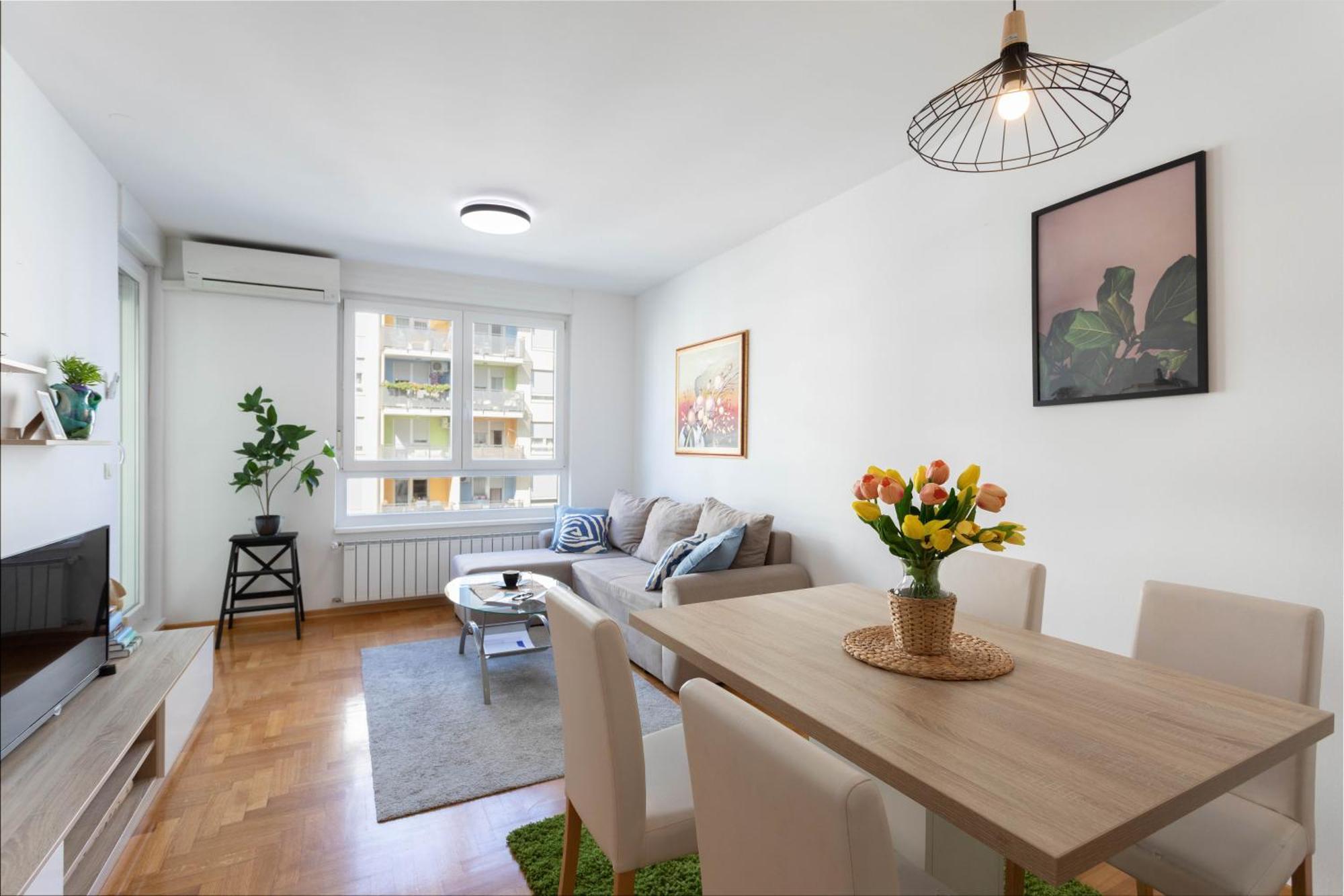 Sunny 1Bdr With Balcony & Parking Apartment Zagreb Exterior photo